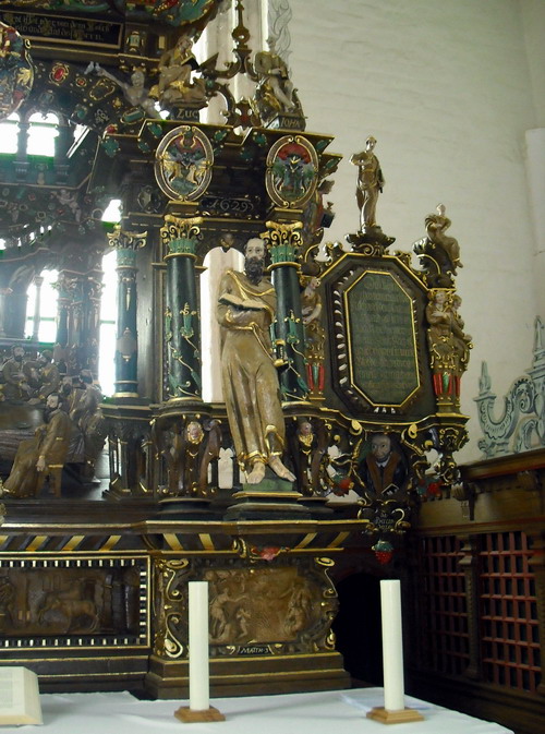 Altarschnitzerei der  Kirche St. Matthus in Rodenkirchen