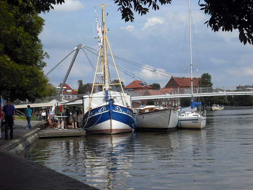 Der Hafen in Leer