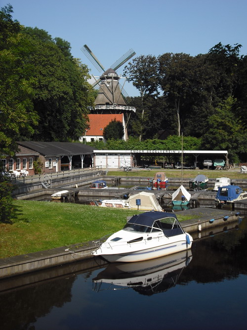 Windm�hle "De Vrouw Johanna" in Emden.