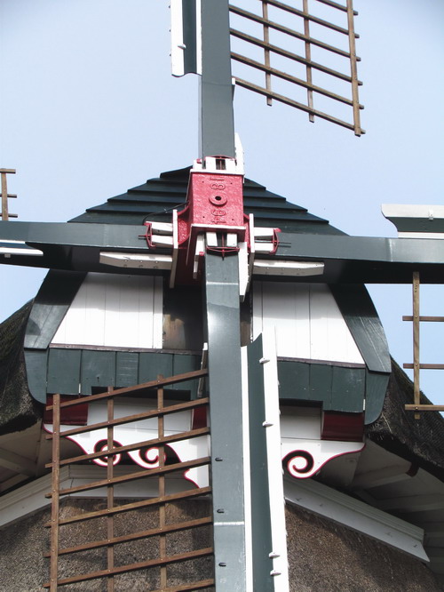 M�hlenkappe des Galerieholl�nders in Gro�efehn