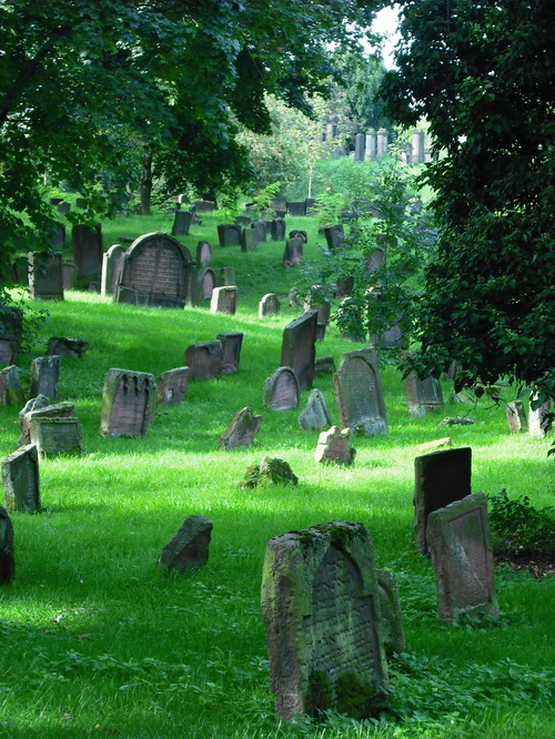 Der jdische Friedhof "Der heilige Sand" in Worms