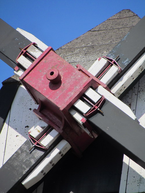 Wellkopf der Windm�hle in Jever