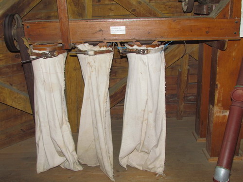 Absackung - Vorrichtung zum Mehlabsacken