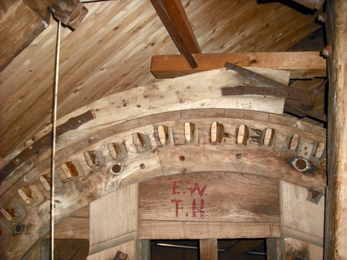 Bremse einer Windm�hle