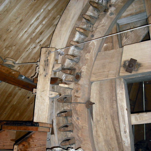 R�ckw�rtslauf Sicherung der M�hlenfl�gel